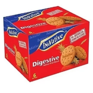 Innovative Digestive Delicious Wheat Biscuits Half Rolls Box 6 Pcs