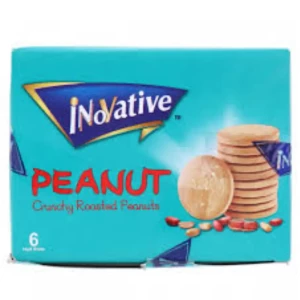 Innovative Peanut Crunchy Roasted Peanuts Biscuits Ticky Pack 12.7g