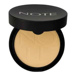 J. Note Luminous Silk Compact Powder, 05 Honey Beige, With Argan Oil