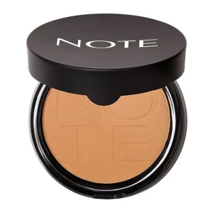 J. Note Luminous Silk Compact Powder, 07 Apricot, With Argan Oil