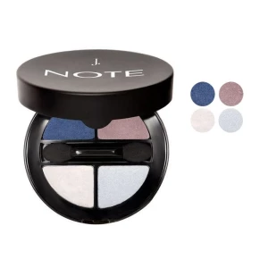 J. Note Luminous Silk Quattro Eyeshadow, 06, With Vitamin E