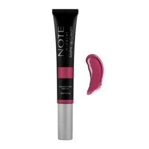 J. Note Mineral Matte Lip Cream, 03 Rose Sorbet, Paraben Free