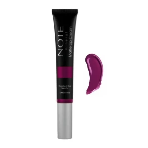 J. Note Mineral Matte Lip Cream, 08 Queen Of Night, Paraben Free