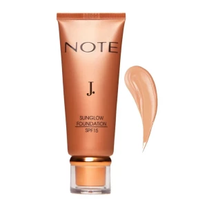 J. Note Sunglow Foundation, 10, SPF 15, With Vitamin E