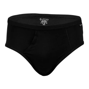 Jockey Elance Wedgefly Brief, Black, 1-Pack, FJ1018