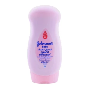 JOHNSONS BABY SOFT WASH 400ML