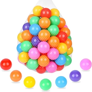 Joymaker Multicolor Soft Plastic Balls 50Pcs