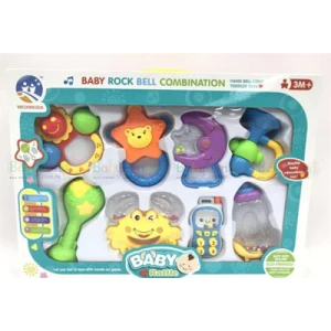 Junior Baby Rattle Rock Bell