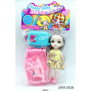 Junior Doll Toy Pink