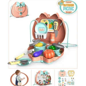 Junior Kitchen Set Brown