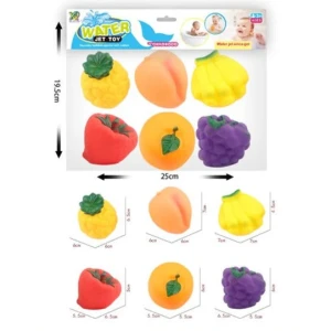 Junior Pvc Soft Toys Fruits