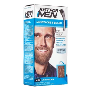 Just For Men Moustache & Beard Colour, M-25 Light Brown