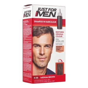 Just For Men Shampoo-In Hair Colour, H-35 Medium Brown