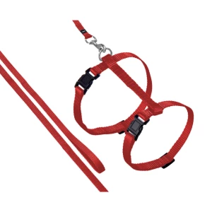 Karlie Flamingo ASP Cat Harness & Red Leash (110cm)