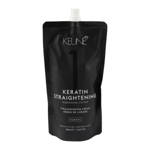 Keune Keratin Straightening Rebonding System, Straightening Cream, Normal 1, 400ml