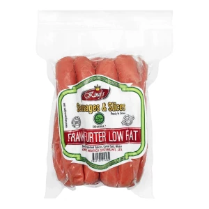 King's Frankfurter Low Fat Sausages, 4 Pieces, 340g