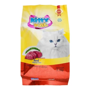 Kitty Kat Cat Food Beef 1.5kg