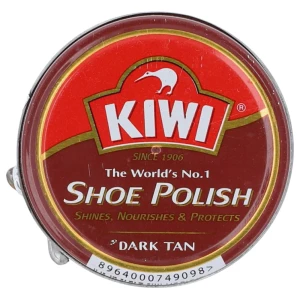 Kiwi Dark Tan Shoe Polish 45 ml