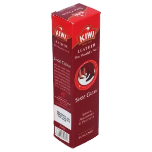Kiwi Leather Shoe Cream Burgundy 45 Ml