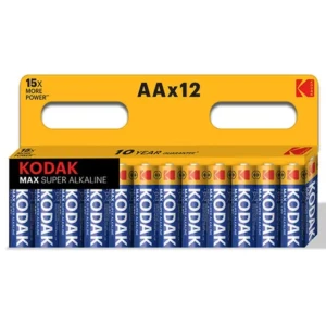 Kodak Max Super Cell AA 12's 278.4g