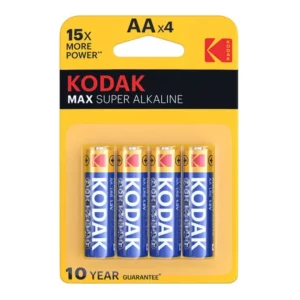 Kodak Max Super Cell AA 4's 92.8g