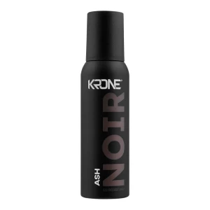 Krone Noir Ash Gas-Free Body Spray, For Men & Women, 120ml