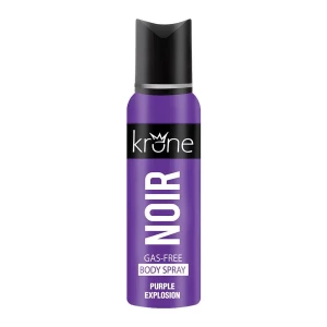 Krone Noir Body Spray Gas Free Purple Explosion 120 ml