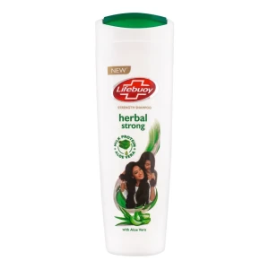 Lifebuoy Herbal Strong Milk Protein + Aloe Vera Strength Shampoo, 375ml