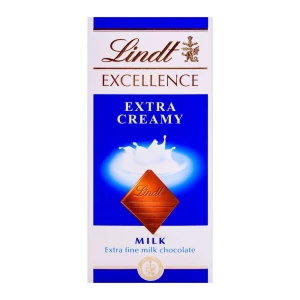 Lindt Excellence Extra Creamy Milk Chocolate 100g