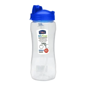 Lock&Lock Bisfree Sports Water Bottle With Straw 500ml