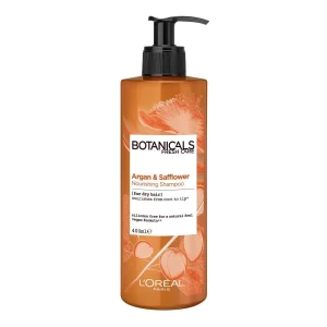 L'Oreal Paris Botanicals Fresh Care Argan & Safflower Nourishing Shampoo, For Dry Hair, 400ml