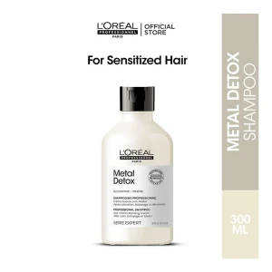 L'Oreal Professionnel Serie Expert Metal Detox Glicoamine + Ionene Professional Shampoo, 300ml