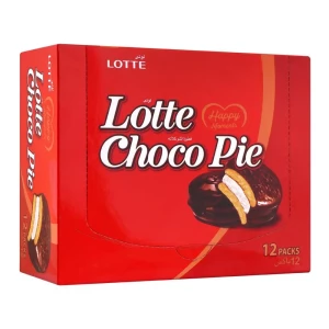 Lotte Choco Pie (Pack of 12).