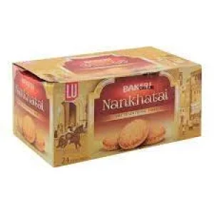 LU Bakeri Nan Khatai Biscuits (24 Ticky Packs)