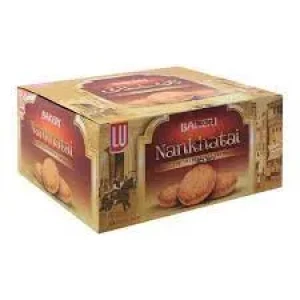 LU Bakeri Nan Khatai Biscuits (6 Snack Packs)