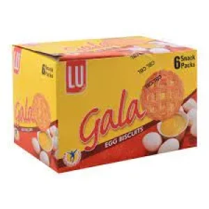 LU Gala Egg Biscuits (6 Snack Packs)