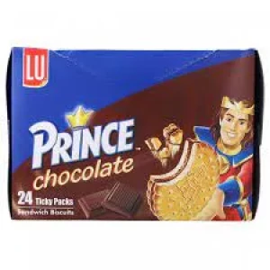 LU Prince Chocolate Ticky Packs - 24 Packs