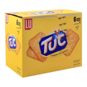 LU Tuc Biscuits (6 Snack Packs)
