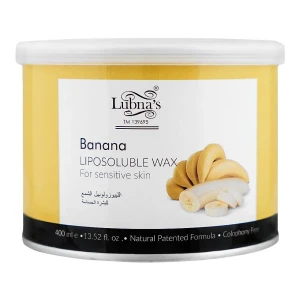 Lubna's Banana Liposoluble Wax, For Sensitive Skin, 400ml