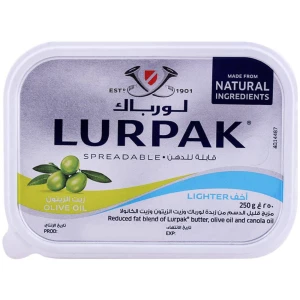 Lurpak Olive Oil Lighter Spreadable Butter 250g