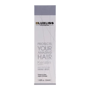 Luxliss Professional Keratin System Heat Protecting Shine Mist, 50ml