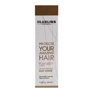 Luxliss Professional Keratin System Protein Replenish Hair Serum, 50ml