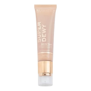Makeup Revolution Super Dewy Skin Tint Tinted Moisturiser, Medium, 55ml