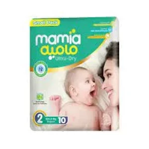 Mamia Baby Diapers Mini Small Pack Size 2 (3-6 kg) 10 pcs