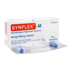 Martin Dow Synflex-M Tablet, 85mg + 500mg, 2-Pack