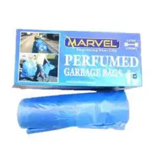 Marvel Perfumed Garbage Bag Medium Atlantic Blue For Poop Picker- 15 Bags In Box