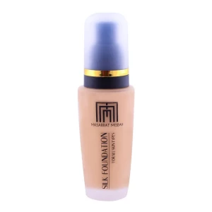 Masarrat Misbah Silk Foundation, Beige