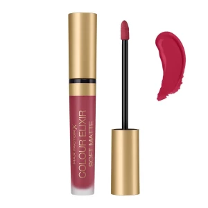 Max Factor Colour Elixir Soft Matte Liquid Lipstick, 035 Faded Red