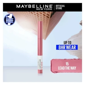 Maybelline New York Superstay Ink Crayon Lipstick, 25 Stay Exceptional