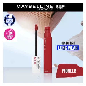 Maybelline New York Superstay Matte Ink Lipstick, 20, Pioneer